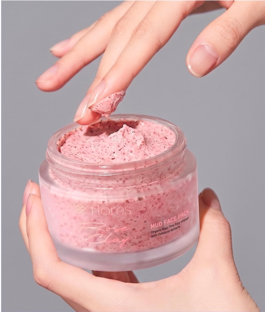 Applying Rose Clay